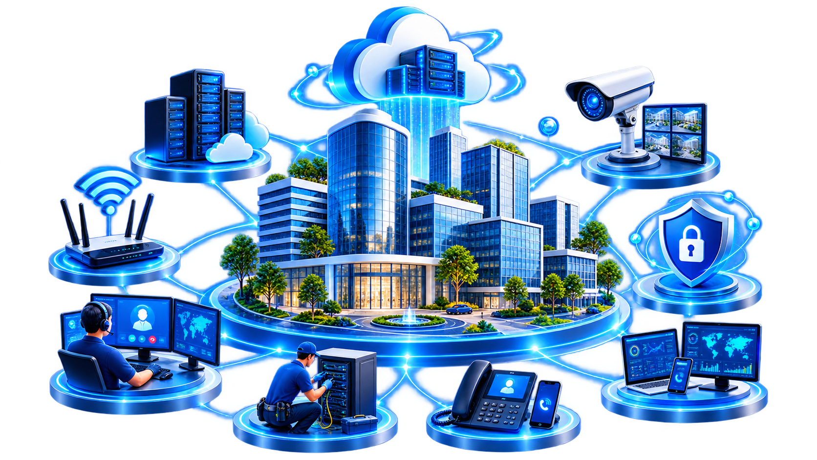 CCTV y Control de Acceso Empresarial